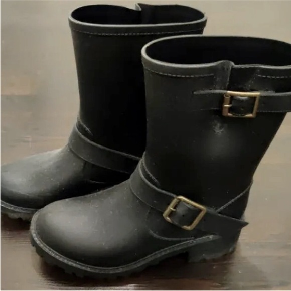 Women Heeled Rain Boots | Size 6 - Picture 1 of 4